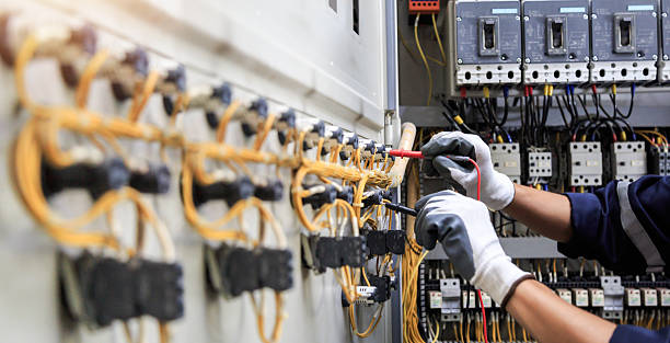 Professional Electrician technician working in Holley, NY